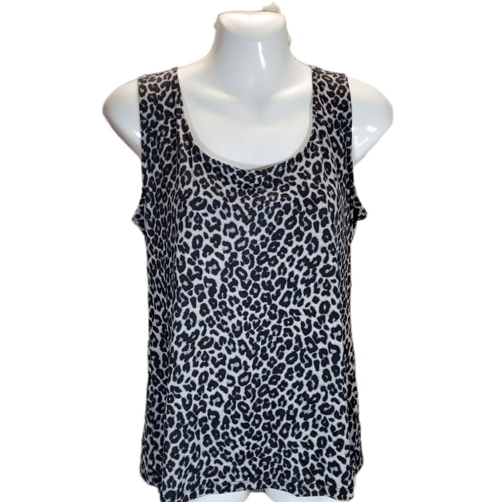 Leopard stretch blouse M